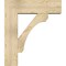 Ekena Millwork Legacy Block Rough Sawn Bracket w/ Offset Brace, Douglas Fir, 8"W x 26"D x 30"H BKT0806X26X30LEC05RDF - alternate 4